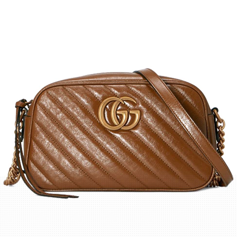 G*u*i marmont small matelassÉ shoulder bag 447632 （24*13*7cm）